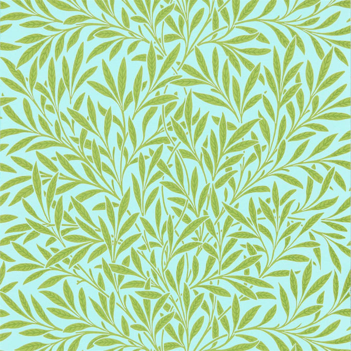 Morris & Co Willow Sky/Leaf 216964 Wallpaper Sample DBPW216964