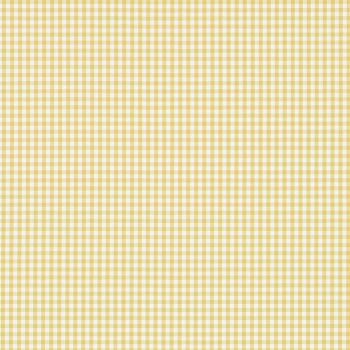 Sanderson Whitby Yellow/Ivory 233855 Fabric Sample DBRG233855