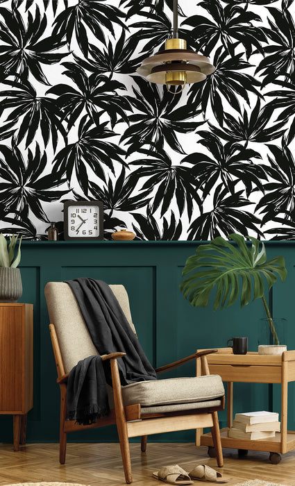 Daisy Bennett Palma Black Wallpaper DBW9111