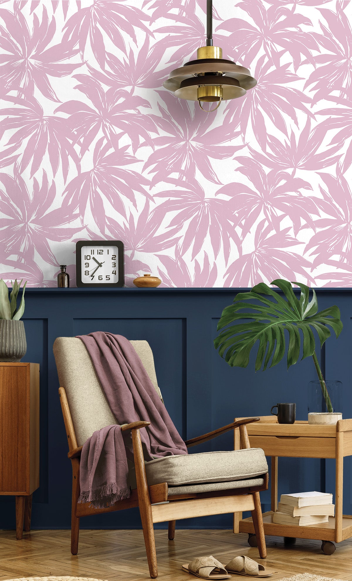 Daisy Bennett Palma Mauve Wallpaper DBW9115