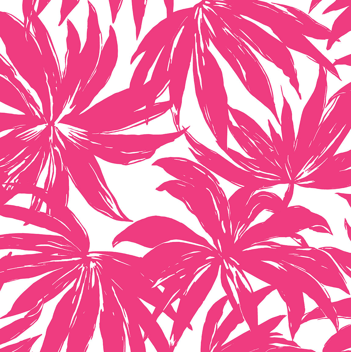 Daisy Bennett Palma Hot Pink Wallpaper Sample DBW9117