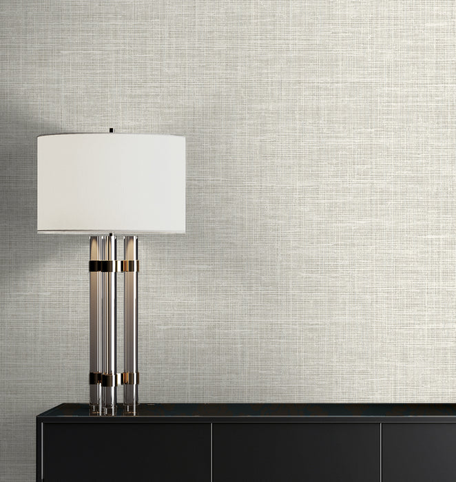 Seabrook Designs Soho Linen Skyline Wallpaper Sample DC60410