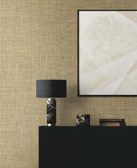 Seabrook Designs Soho Linen Elk Wallpaper Sample DC60416