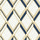 Seabrook Designs Brooklyn Diamond Metallic Gold & Navy Wallpaper Sample DC60502