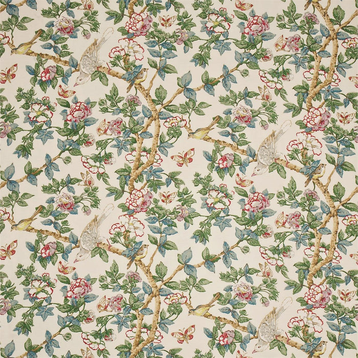 Sanderson Caverley Chintz CA203 Fabric Sample DCAVCA203