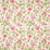 Sanderson Porcelain Garden Magenta/ Leaf Green PO206 Fabric Sample DCAVPO206