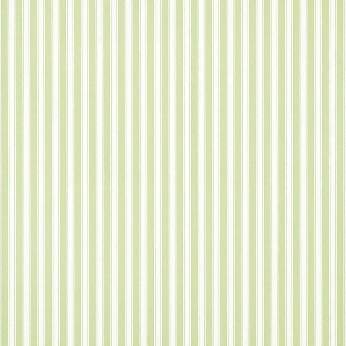 Sanderson New Tiger Stripe Leaf Green/ Ivory TP103 Wallpaper Sample DCAVTP103