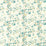 Sanderson Andhara Teal/Cream 226632 Fabric Sample DCEF226632