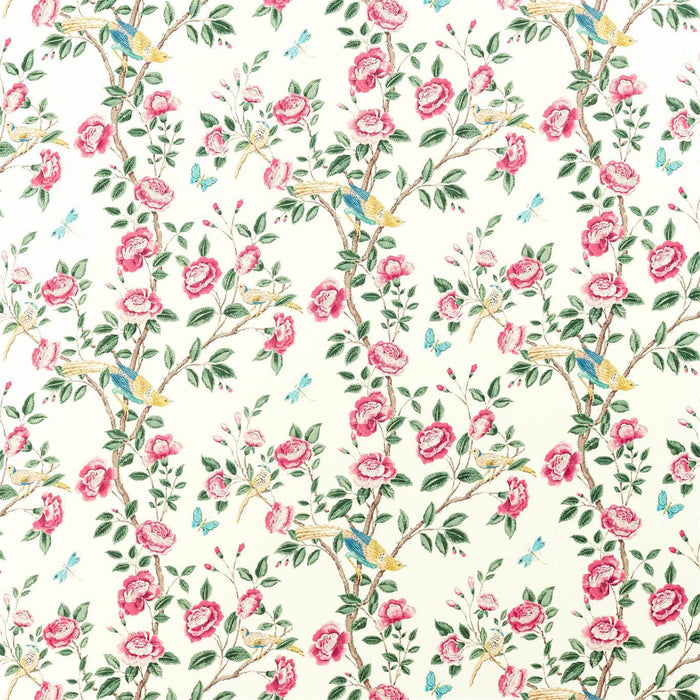 Sanderson Andhara Rose/Cream 226634 Fabric Sample DCEF226634