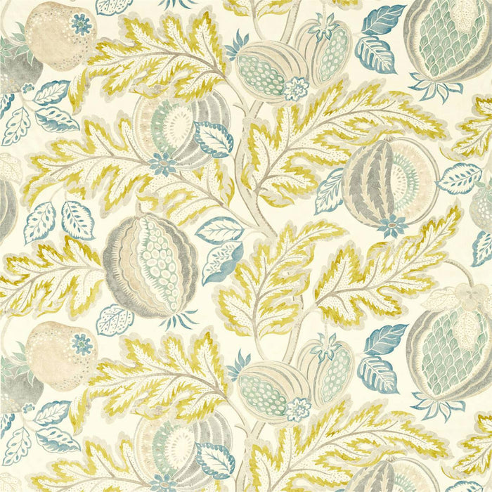 Sanderson Cantaloupe Sumac/Sage 226637 Fabric Sample DCEF226637