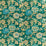 Sanderson Indra Flower Emerald 226640 Fabric Sample DCEF226640