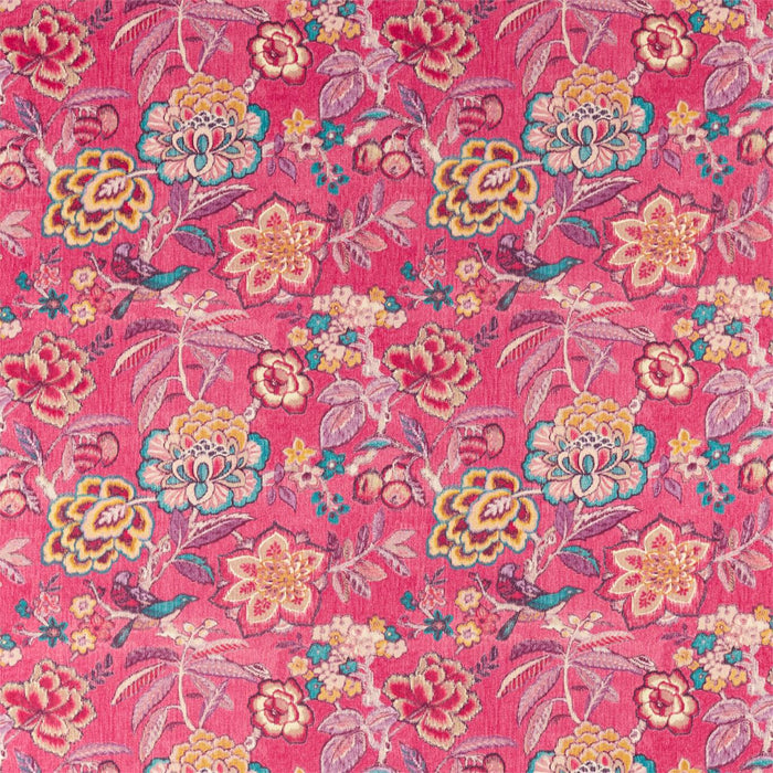 Sanderson Indra Flower Hibiscus 226641 Fabric Sample DCEF226641