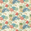 Sanderson Pamir Garden Cream/Indigo 226650 Fabric Sample DCEF226650