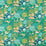 Sanderson Pamir Garden Teal 226651 Fabric Sample DCEF226651