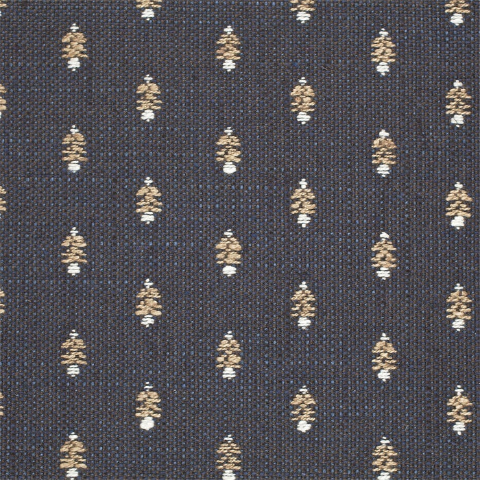 Sanderson Lydham Indigo 232042 Fabric Sample DCLO232042