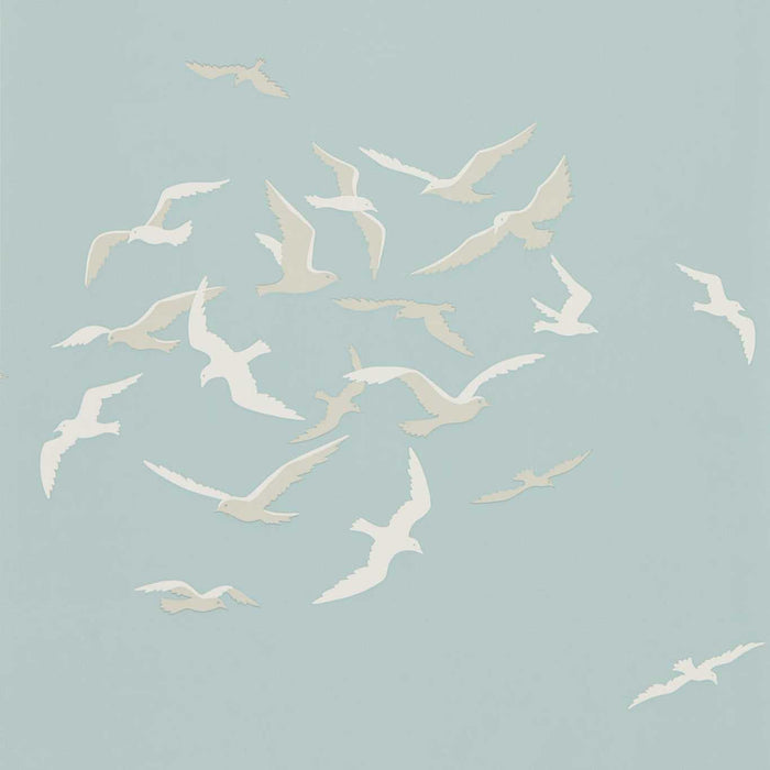 Sanderson Larina Sky 216578 Wallpaper Sample DCOA216578