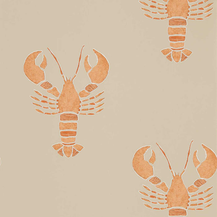 Sanderson Cromer Rust 216589 Wallpaper Sample DCOA216589