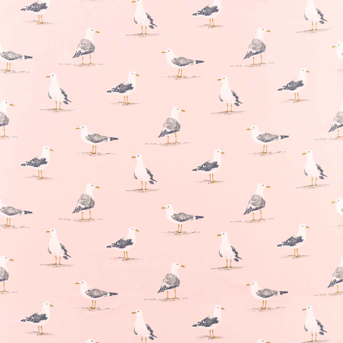 Sanderson Shore Birds Blush 226495 Fabric Sample DCOA226495