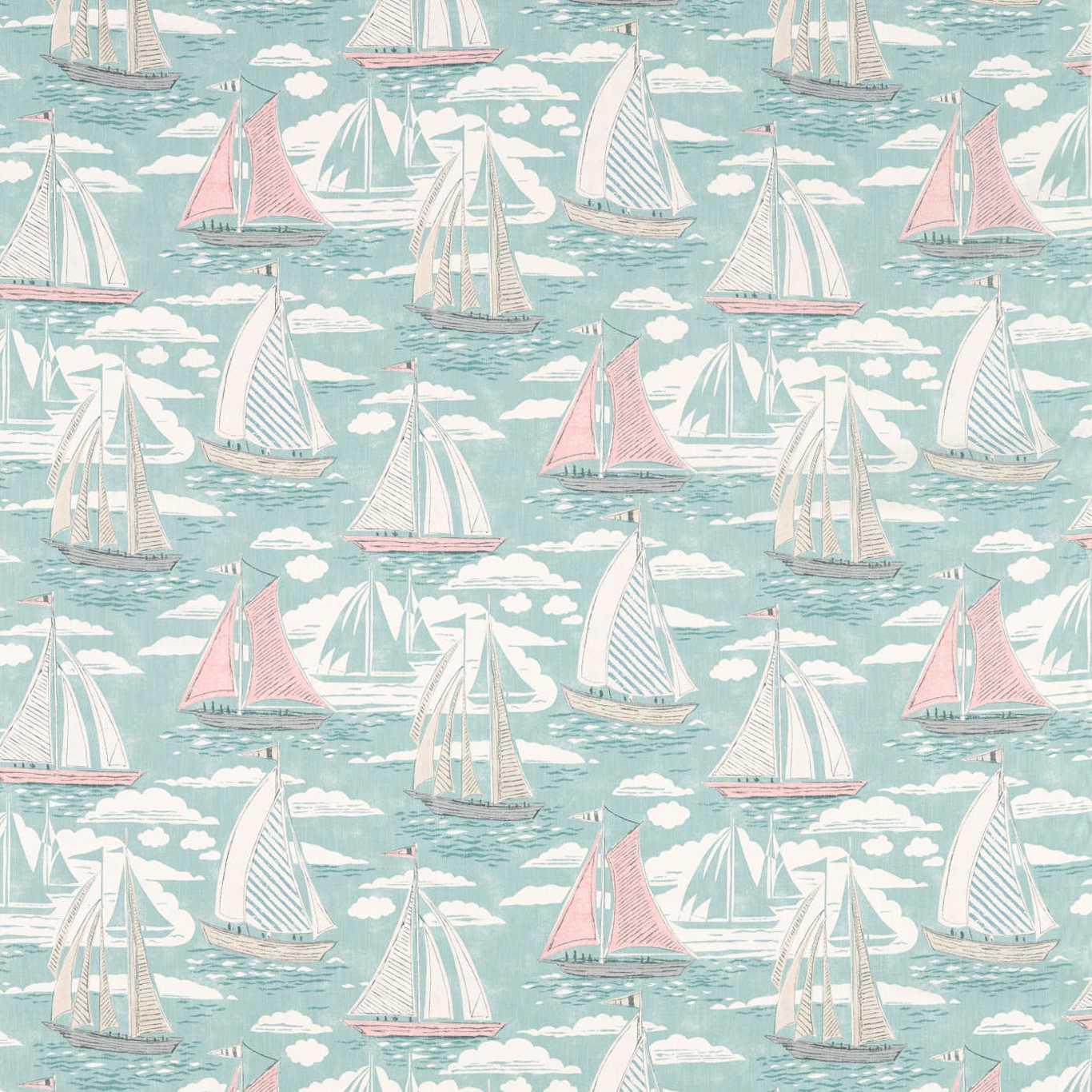 Sanderson Sailor Sky 226504 Fabric Sample DCOA226504