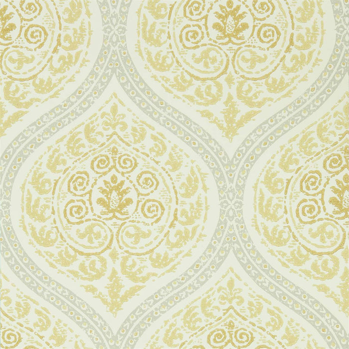 Sanderson Madurai Lemon 216756 Wallpaper Sample DCPW216756