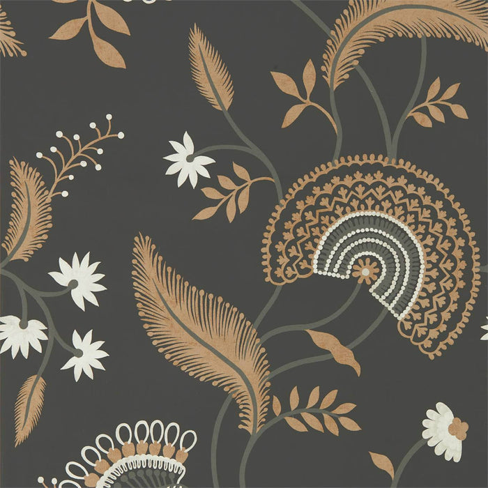 Sanderson Hakimi Ebony 216769 Wallpaper Sample DCPW216769