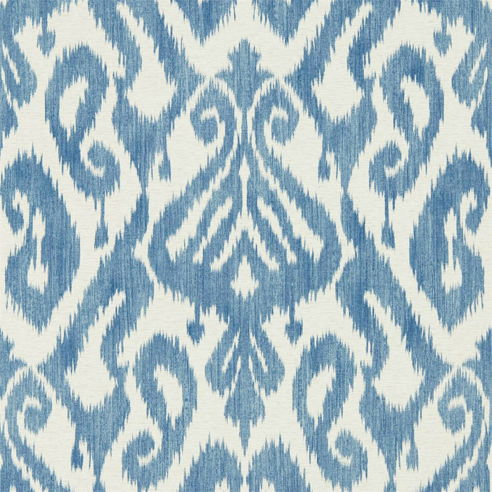 Sanderson Kasuri Indigo 216781 Wallpaper Sample DCPW216781