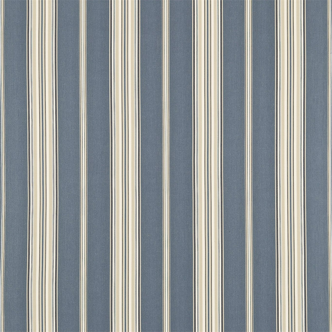 Sanderson Saxon Indigo/Biscuit 232676 Fabric Sample DCST232676