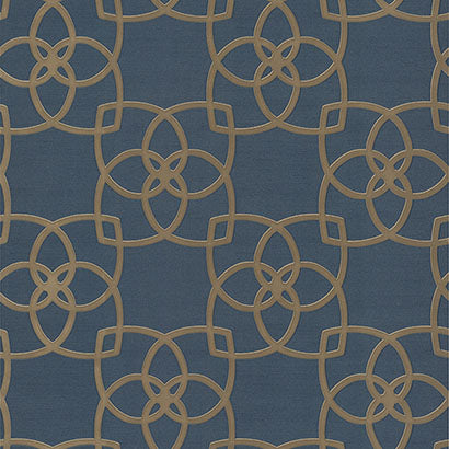 York Serendipity Navy Wallpaper DD3711