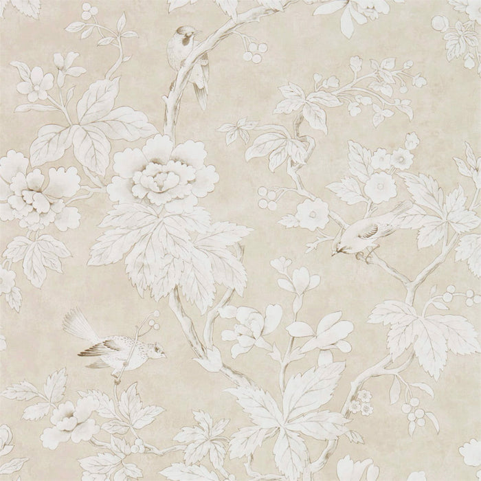 Sanderson Chiswick Grove Linen 216386 Wallpaper Sample DDAM216386