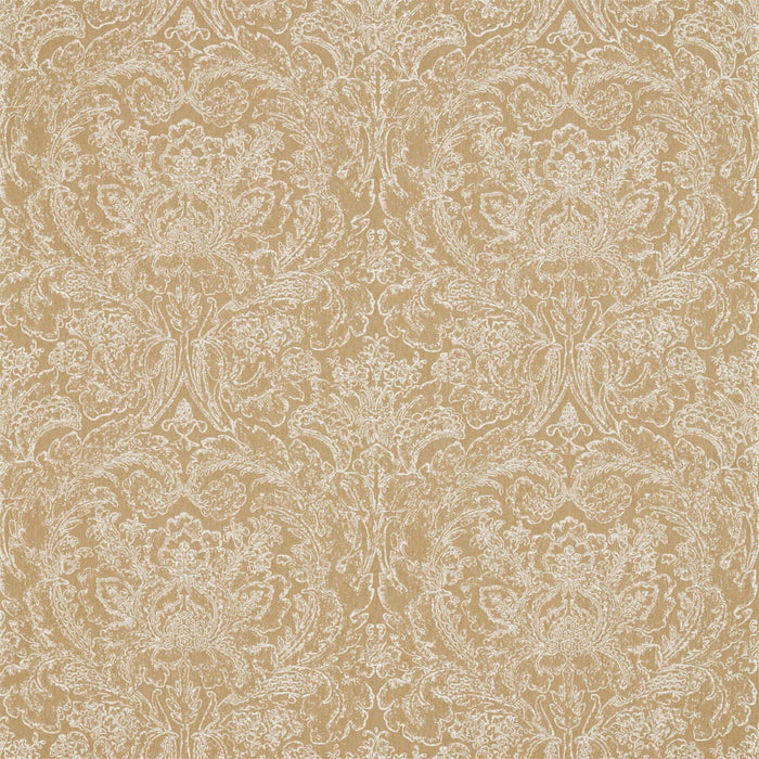 Sanderson Courtney Damask Sepia 236480 Fabric Sample DDAM236480