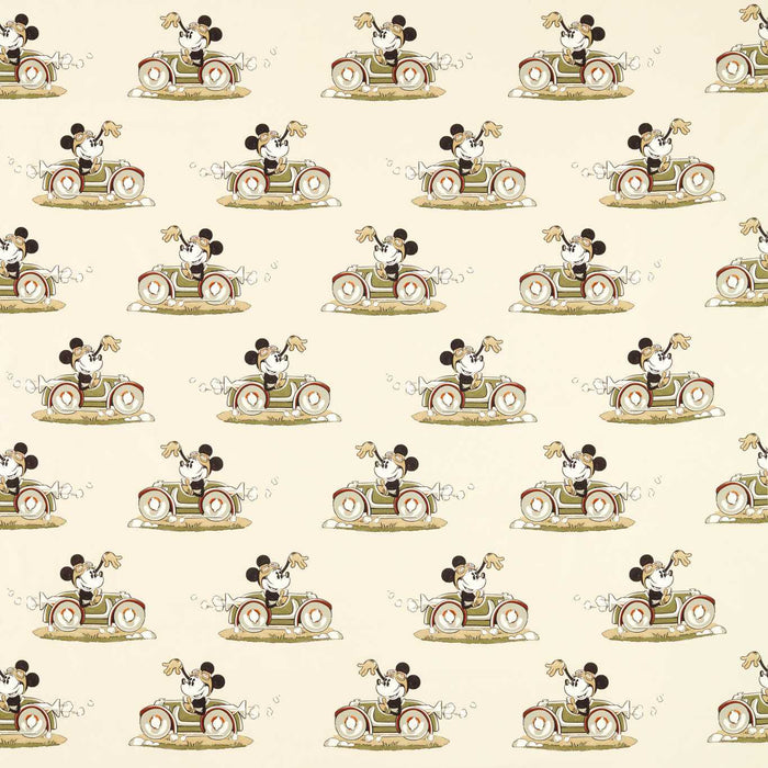 Sanderson Minnie On the Move Babyccino Fabric Sample DDIF227149