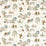 Sanderson 101 Dalmatians Breeze Blue Fabric Sample DDIF227169