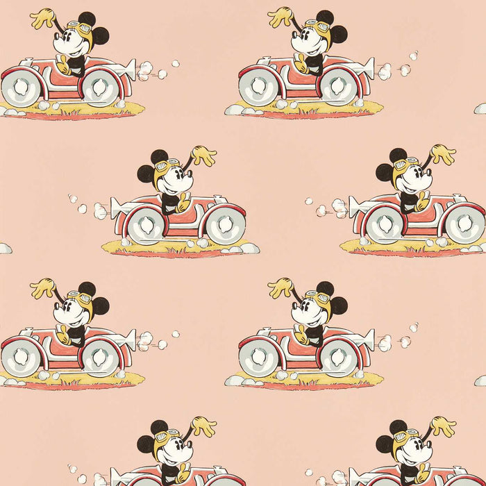 Sanderson Minnie On the Move Candy Floss Wallpaper DDIW217268