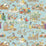 Sanderson Snow White Puddle blue Wallpaper DDIW217274