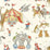 Sanderson Dumbo Peanut Butter & Jelly Wallpaper Sample DDIW217284