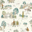 Sanderson 101 Dalmatians Breeze Blue Wallpaper Sample DDIW217290