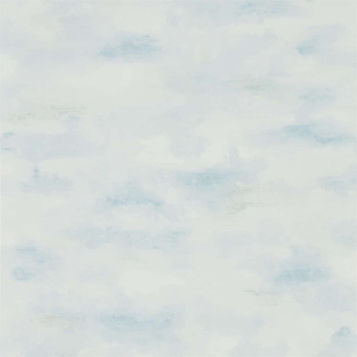 Sanderson Bamburgh Sky Mist Blue 216516 Wallpaper Sample DEBB216516