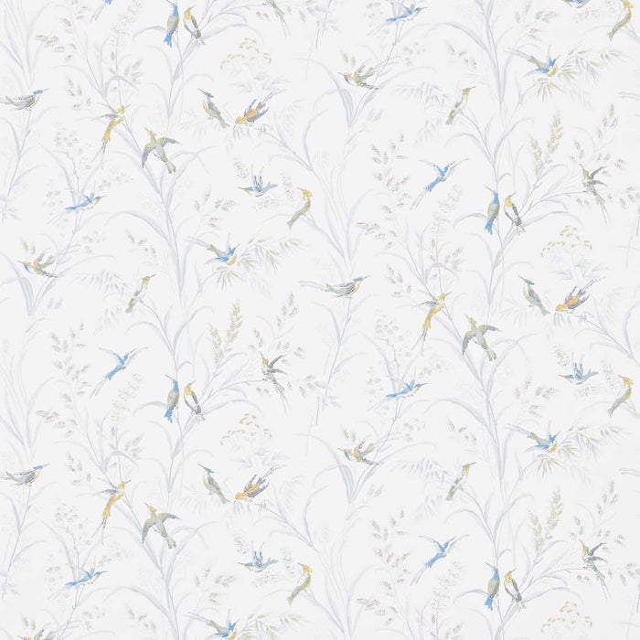 Sanderson Tuileries Silver/Multi 214083 Wallpaper Sample DFAB214083