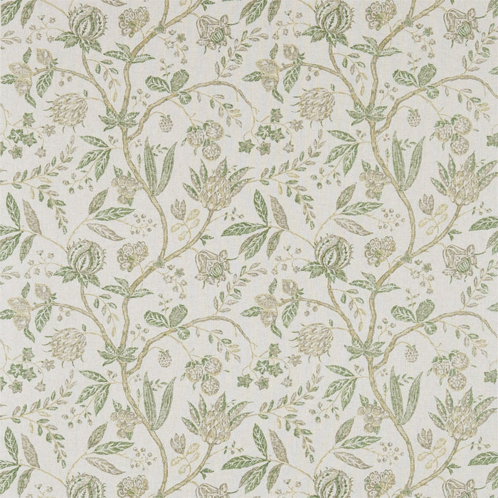 Sanderson Solaine Olive/Pebble 223974 Fabric Sample DFAB223974