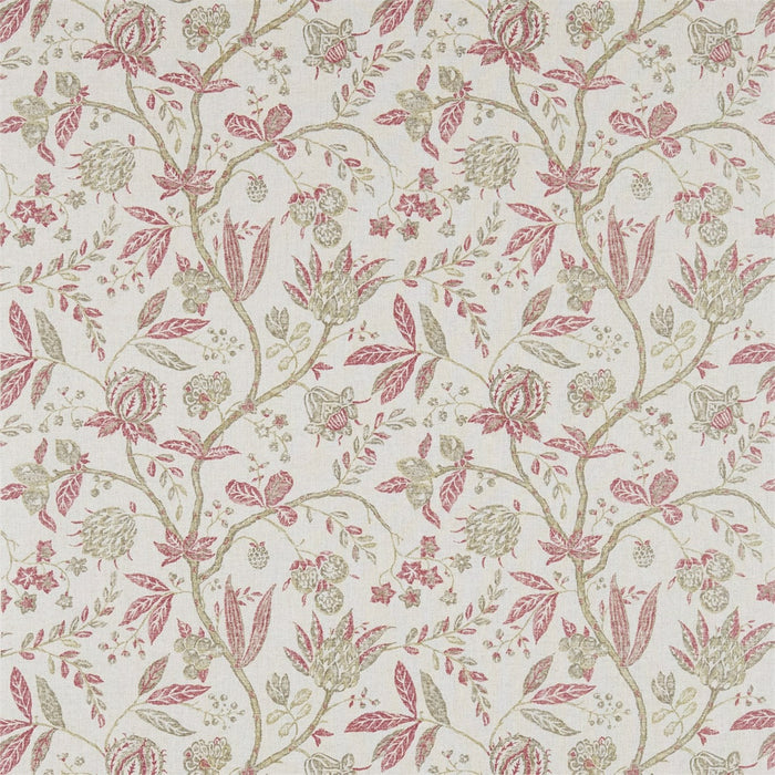 Sanderson Solaine Russet/Cream 223975 Fabric Sample DFAB223975