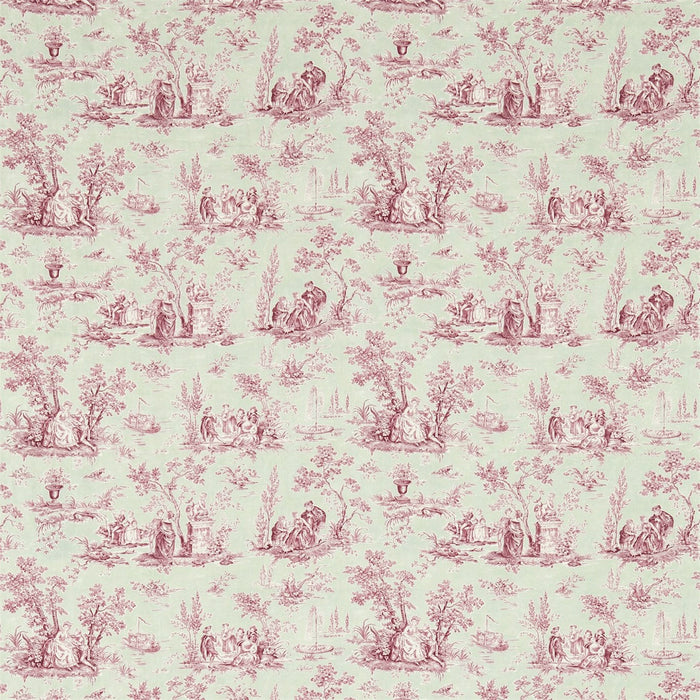 Sanderson Josette Rose/Sage 223985 Fabric Sample DFAB223985