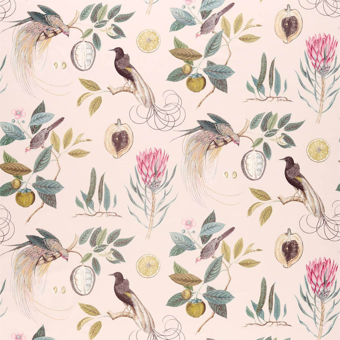 Sanderson Paradesia Orchid/Grey 226566 Fabric Sample DGLA226566