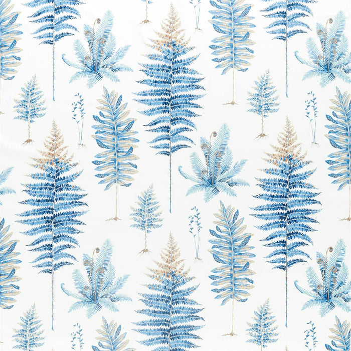 Sanderson Fernery China Blue 226580 Fabric Sample DGLA226580