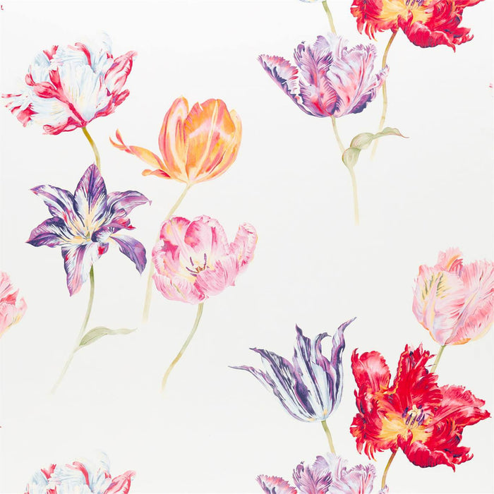 Sanderson Tulipomania Botanical 226583 Fabric Sample DGLA226583