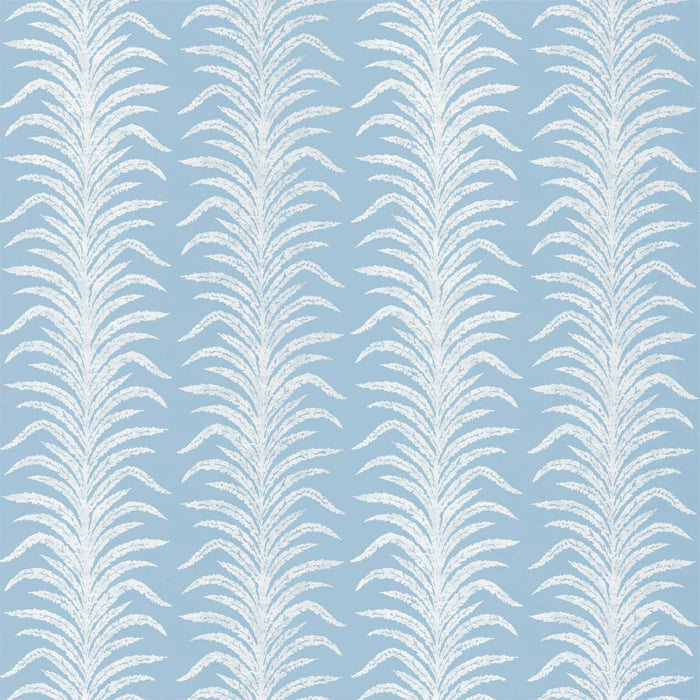 Sanderson Tree Fern Weave Crusoe Blue 236768 Fabric Sample DGLA236768