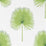 Sanderson Fan Palm Botanical Green 216636 Wallpaper Sample DGLW216636