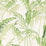 Sanderson Palm House Botanical Green 216643 Wallpaper Sample DGLW216643