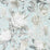 Sanderson King Protea Aqua/Linen 216645 Wallpaper Sample DGLW216645