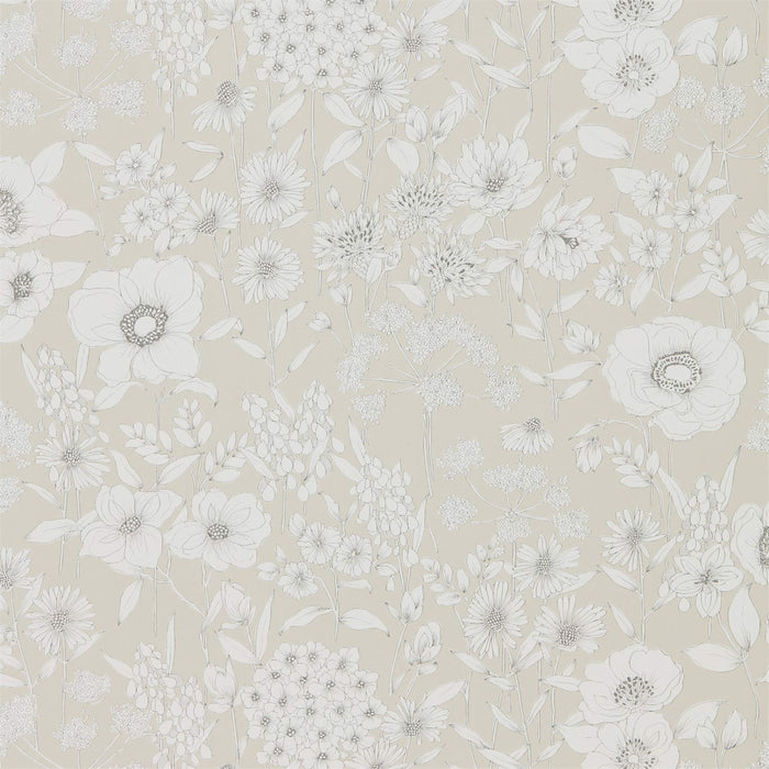 Sanderson Maelee Linen 216349 Wallpaper Sample DHPO216349