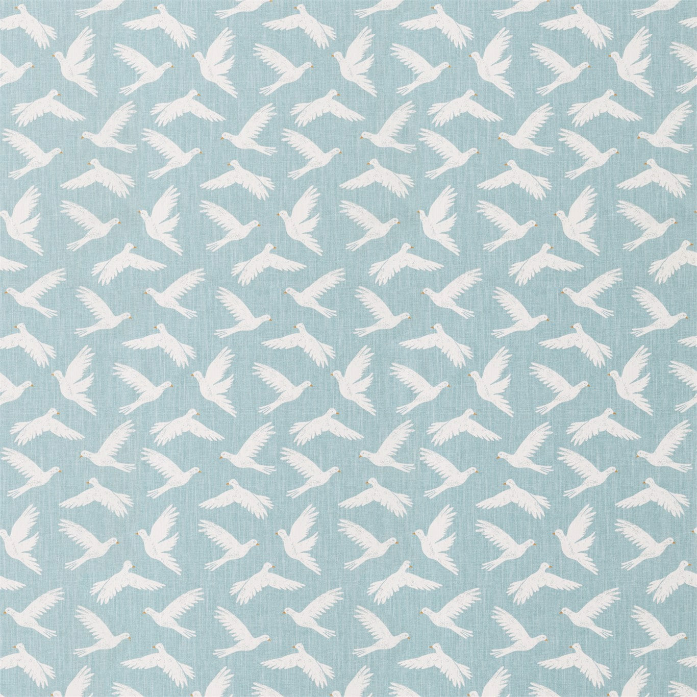 Sanderson Paper Doves Duck Egg 226351 Fabric Sample DHPO226351